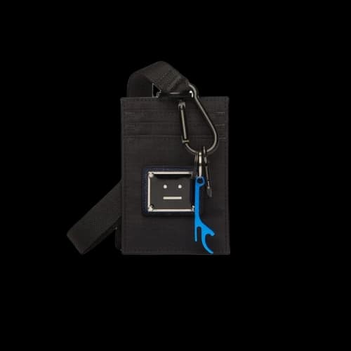 Acne Studios Ripstop Lanyard Cardholder 'Black'