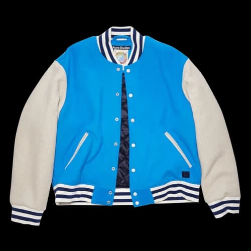 Acne Studios Wool Blend Jacket 'Sapphire Blue'