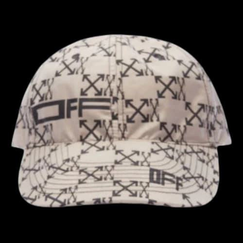 Off-White Arrow Printing Creamy White Cap