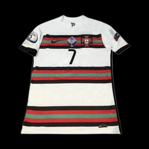 Nike Portugal UEFA Euro Away Jersey #7 Ronaldo 'Teal/Multicolor'