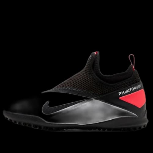 (GS) Nike Phantom Vision 2 Academy DF TF 'Black White Red'