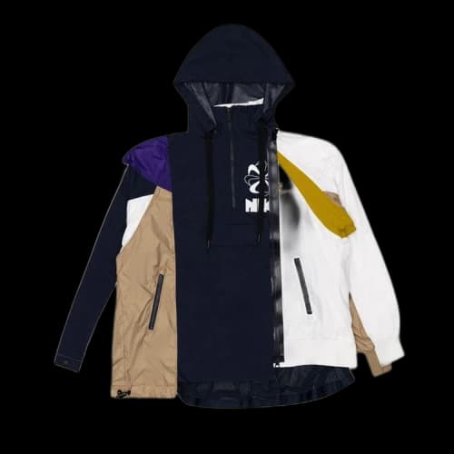 Nike Women's x Sacai Double-Zip Jacket 'Obsidian/Court Purple'