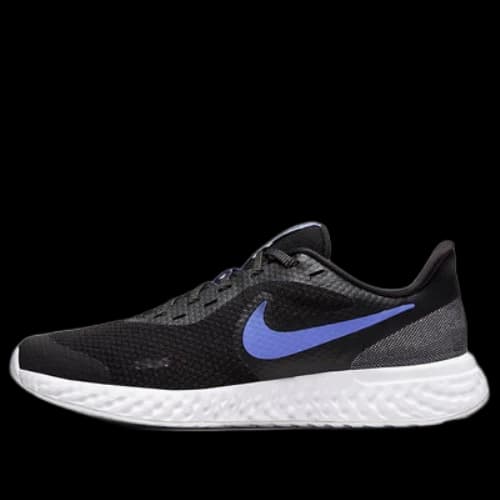 (GS) Nike Revolution 5 Glitter 'Black Blue'