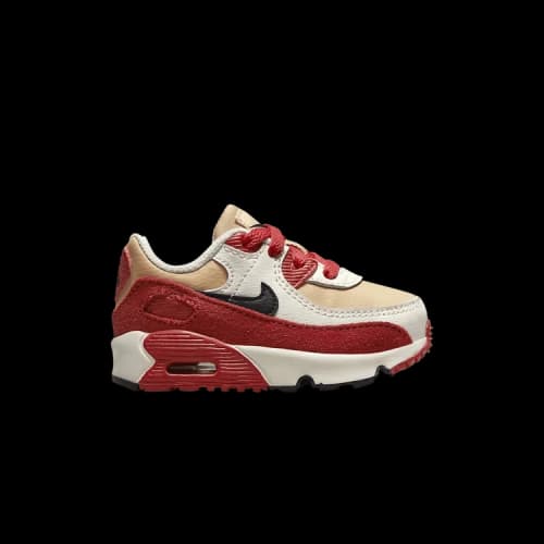 Nike Air Max 90 Leather Sesame Red TD