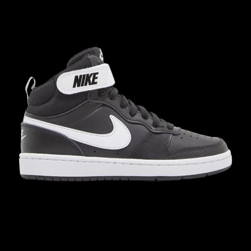 Nike Court Borough Mid 2 GS 'Black White'