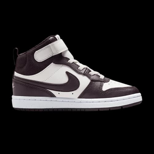 Nike Court Borough Mid 2 Sail White Burgundy Ash (PS)