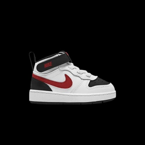 Nike Court Borough Mid 2 TD 'White University Red'