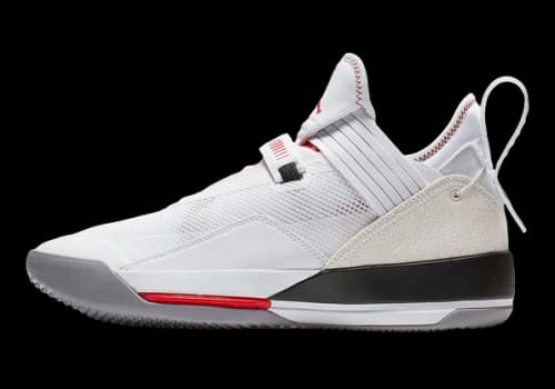 Jordan XXXIII SE White Gym Red Black