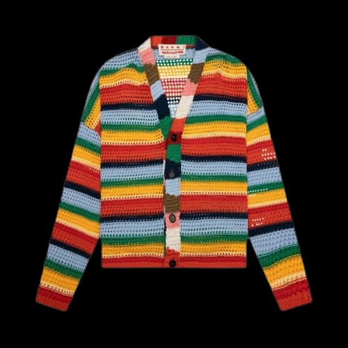 Marni x No Vacancy Inn Cardigan 'Multicolor'