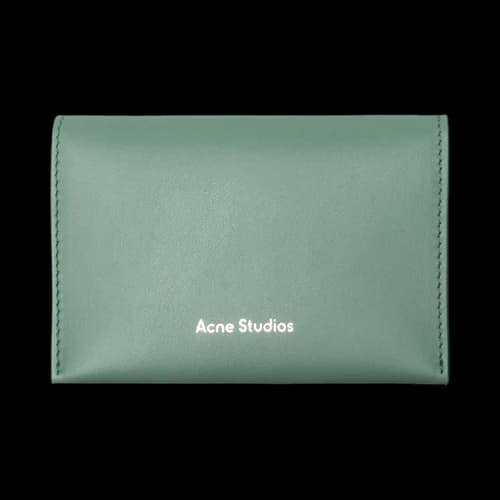 Acne Studios Bifold Card Holder 'Sage Green'