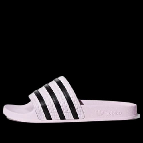 adidas originals Adilette Slides 'Pink Black' (Women's)