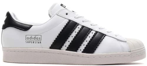 adidas Superstar 80s Enlarged Stripes White