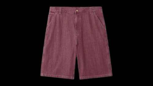 Carhartt WIP Ethan Long Shorts Carmine Rose