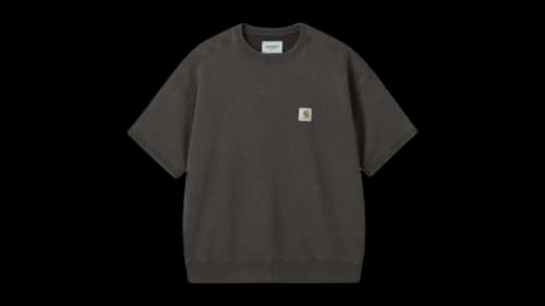 Carhartt WIP Nelson Short Sleeves Sweatshirt Black