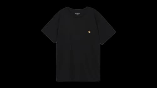 Carhartt WIP Chase Logo T-shirt Black (SS26)