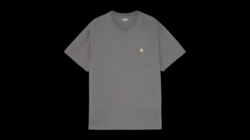 Carhartt WIP Chase Logo T-shirt Purple Ash (SS26)