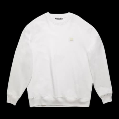 Acne Studios Oversized Sweatshirt 'Optic White'