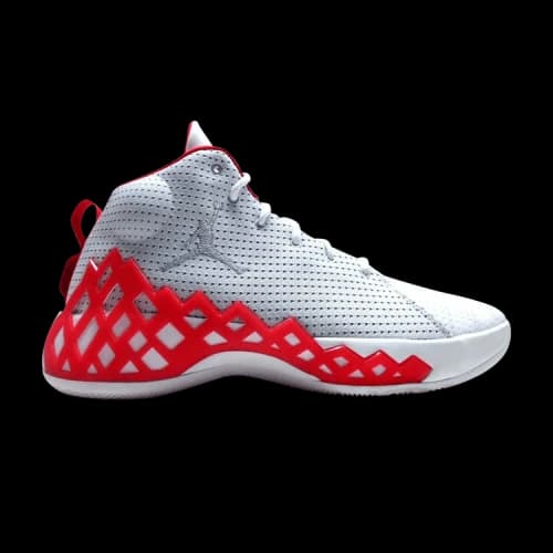 Air Jordan Jumpman Diamond Mid TB 'White University Red'