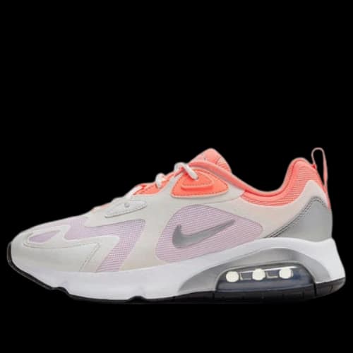 Nike Air Max 200 Summit White Metallic Silver Peach (Women's)