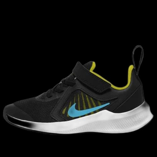 (PS) Nike Downshifter 10 'Black Blue Yellow'