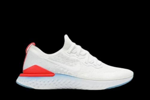 Nike Epic React Flyknit 2 Blue Hero Bright Crimson
