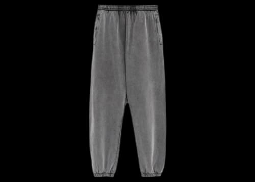 Acne Studios Logo Sweatpants Faded Black Bm0