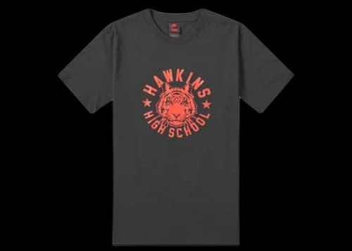 Nike x Stranger Things Hawkins High Tee Black