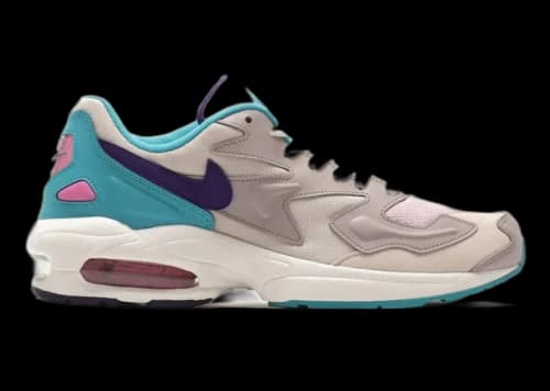 Nike Air Max 2 Light Desert Sand Aqua Court Purple