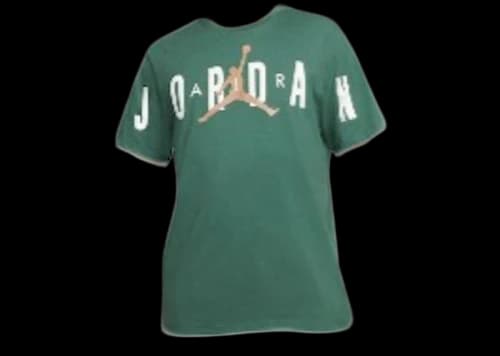 Jordan Air T-shirt Noble Green/Sail/Archaeo Brown