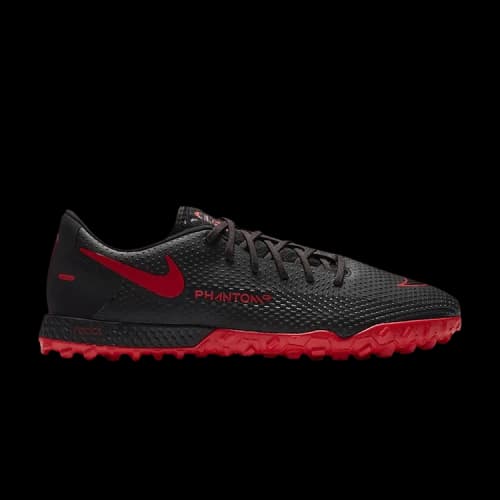 Nike React Phantom GT Pro Turf 'Black Chile Red'