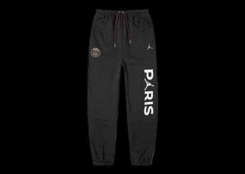 Air Jordan x Paris Saint-Germain Paris Fleece Pant Black/Bordeaux/Gold/White