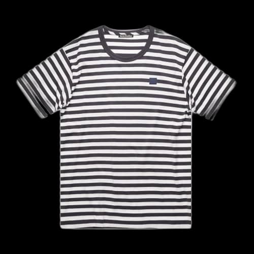 Acne Studios Classic Fit Striped T-Shirt 'Navy Blue'