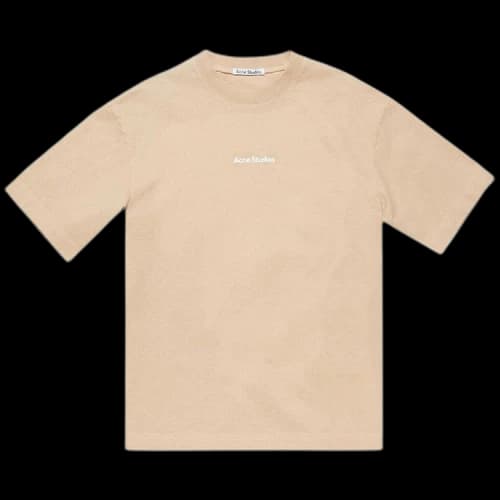 Acne Studios Stamp Logo T-Shirt 'Wheat Beige'