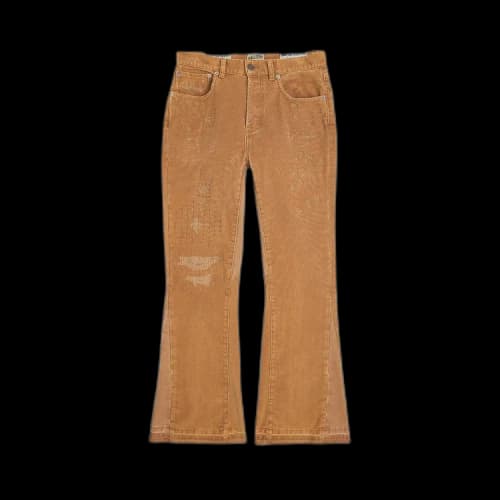 Gallery Dept. Corduroy La Flare Pants 'Golden Brown'