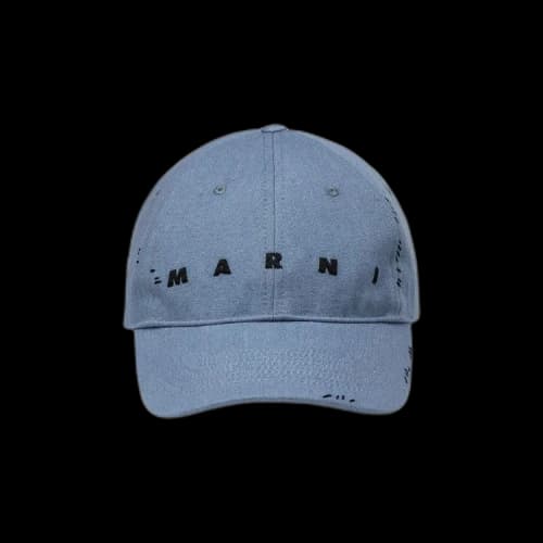 Marni Denim Cap 'Azure'