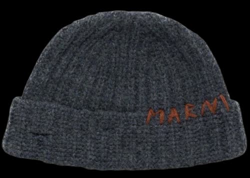 Marni Basic Hat Gray