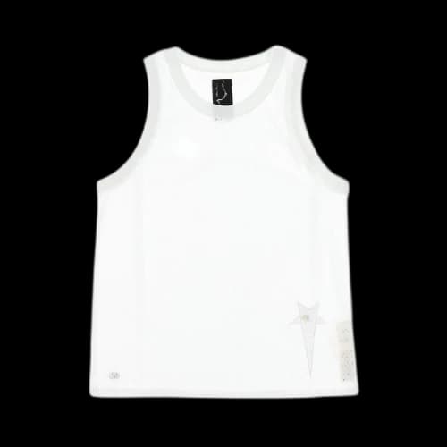 Rick Owens X Champion White Mesh Tanktop 'Milk'