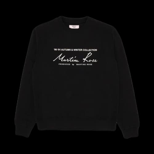 Martine Rose Classic Crew 'Black'