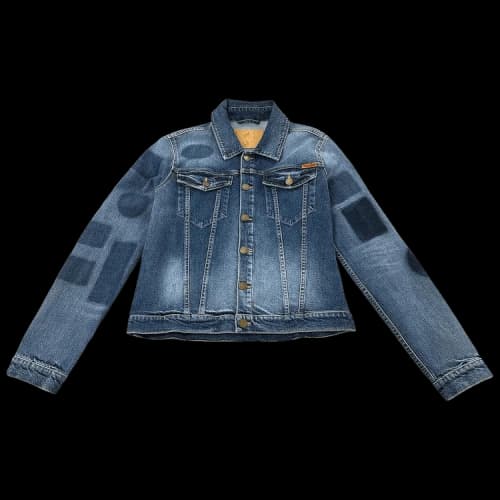 Martine Rose Stretch Denim Shirt 'Blue'