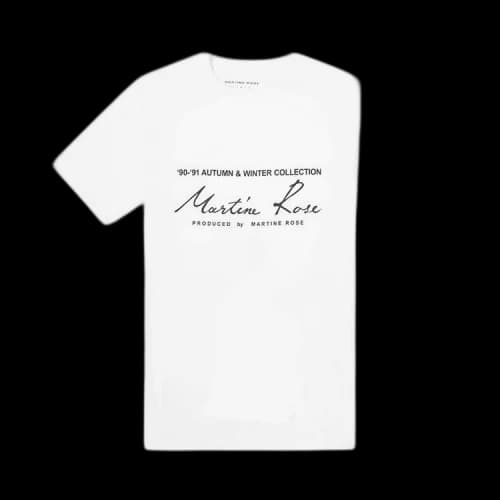 Martine Rose Classic Short-Sleeve T-Shirt 'White'