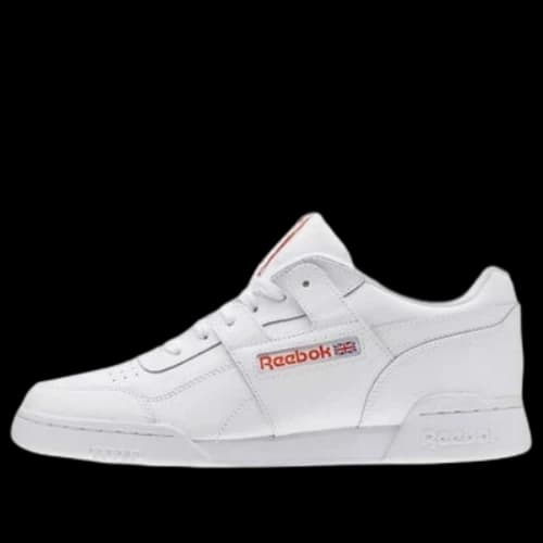 Reebok Workout Skate shoes 'White Orange'