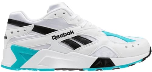 Reebok Aztrek White Solid Teal Black