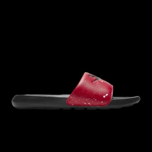 Nike Victori One Printed Slide 'Paint Splatter - University Red'