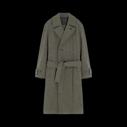 Lemaire Soft Coat 'Dark Khaki'