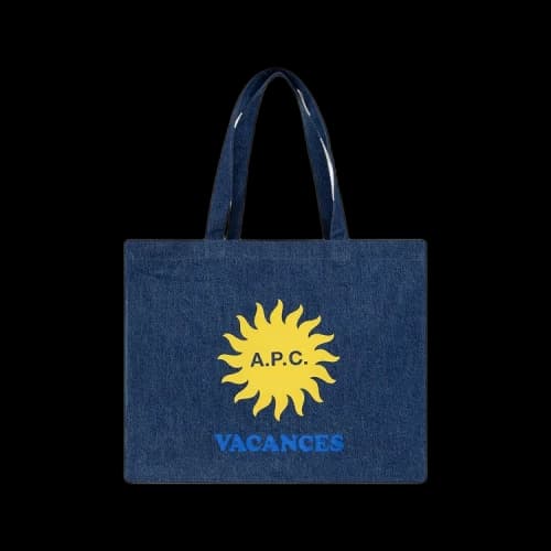 A.P.C. Diane Denim Shopper Bag 'Indigo'