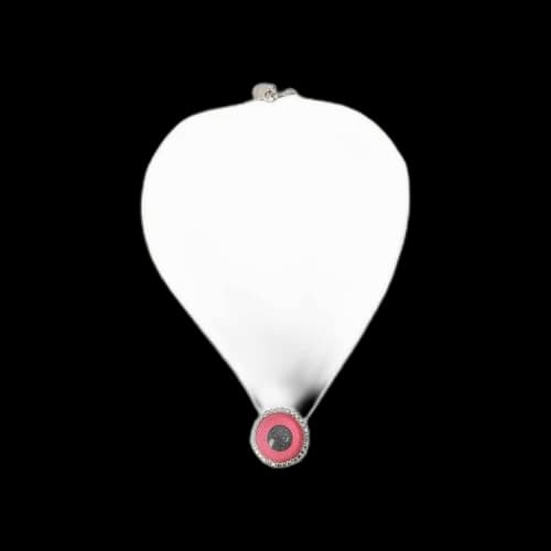Marni Eye Charm Chain Necklace 'Red'