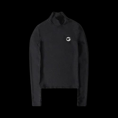 Coperni High Neck Long-Sleeve Top 'Black'
