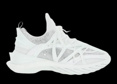 Jimmy Choo Cosmo Crystal Silver (Women's)