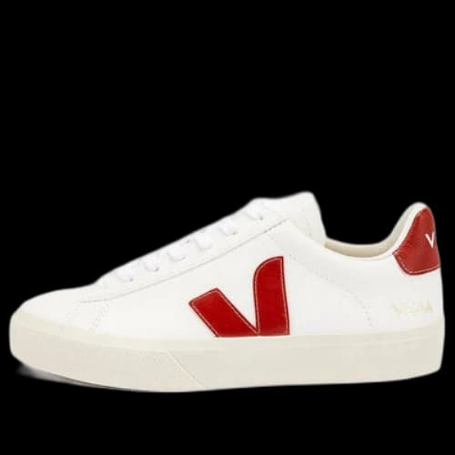 Veja Campo Lace-Up 'White Red'