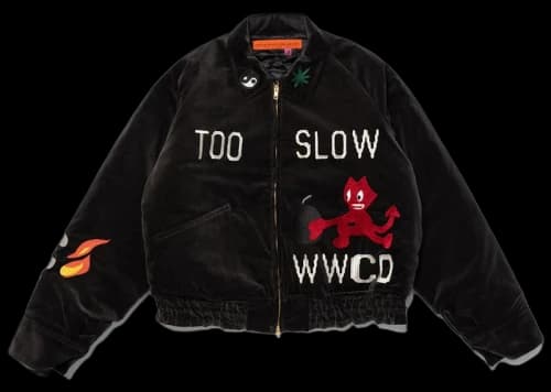 Cactus Plant Flea Market Too Slow Souvenir Jacket Brown